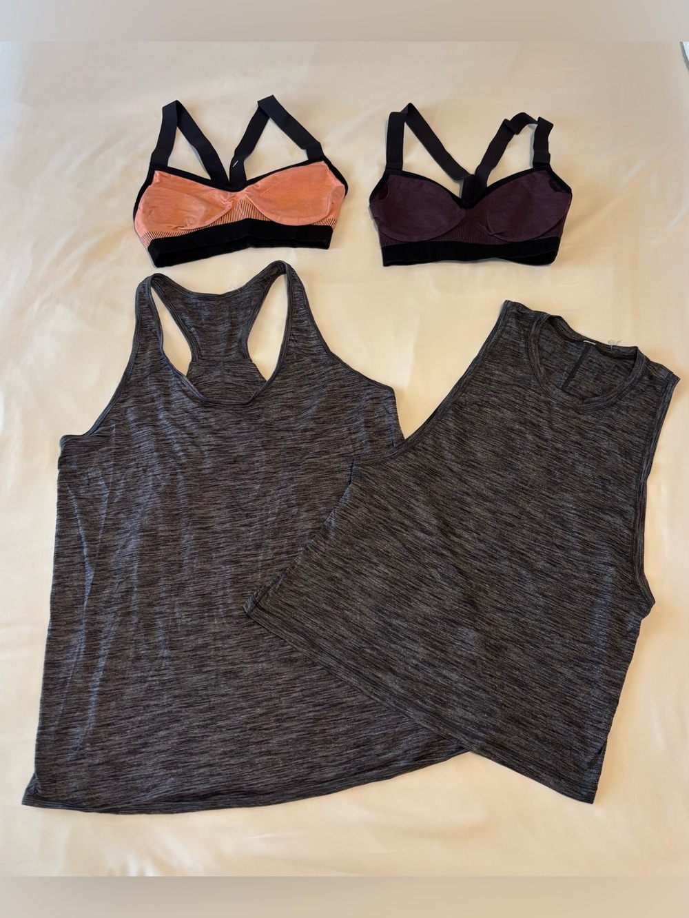Lululemon Set of (4) Workout Yoga Athleticwear